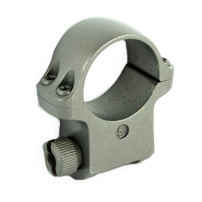 Ruger 1 Inch High Scope Ring 52mm Objective Steel Target Gray - 90295 - 736676902958
