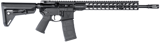 Stag Arms STAG15000142 Stag 15 Tactical 5.56x45mm NATO 16" Barrel, 30+1 Optic Ready, Overall Black, Magpul  Stock & MOE Grip