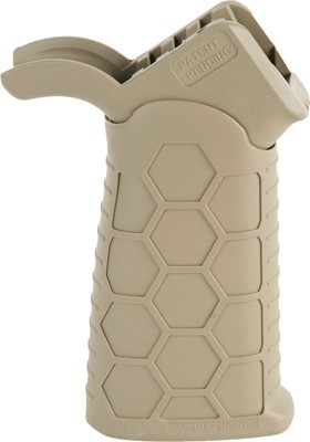 Hexmag Advanced Tactical Grip AR15 AR10 Angles 17 25 33 Polymer - HX-ATG-FDE - 085992200607