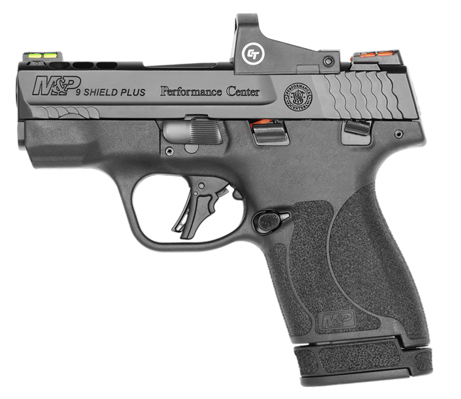 Smith & Wesson M&P9 Shield Plus PC 9mm 3.1in 13rd Crimson Trace