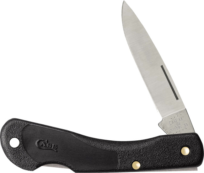 CASE MINI BLKHORN LCKBK 31/8" BLK - 00253 - 021205002538