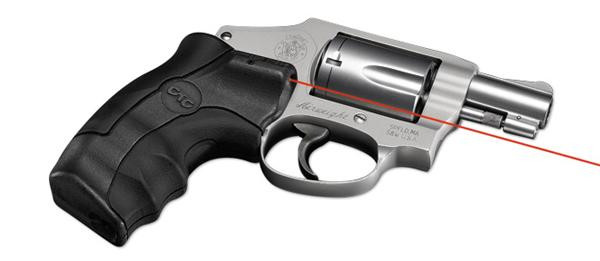 Lasergrips Laser Sight with Red Laser for S&W J-Frame Round Butt Revolvers