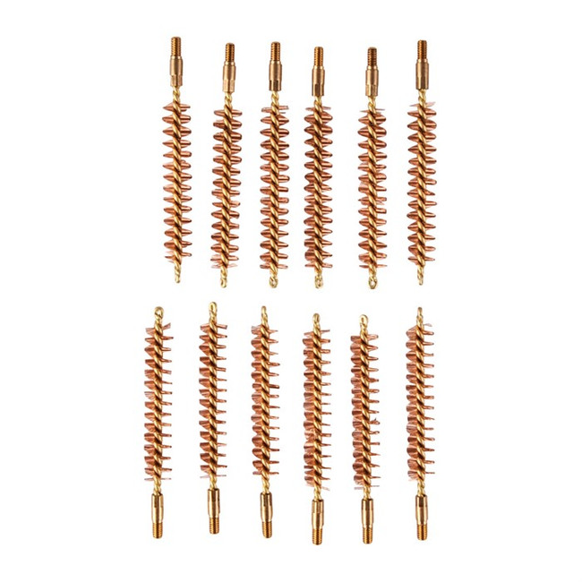 375 CALIBER 8-32M BRONZE BRUSHES 12 PACK