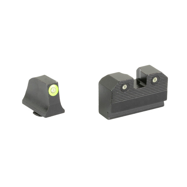 XS Sights R2D 2.0 Suppressor Night Sights Glock Gen1�5 Green Front Black Rear - GL-R204P-6G - 647533003834