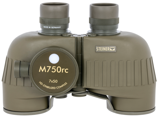 Steiner 2690 M750rc 7x50 Binoculars Sports Auto Focus Floating Prism OD Green Makrolon