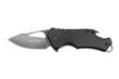 Sarge Knives Black Fuse Folding Knife 2 3/8" Blade Black with Bottle Opener