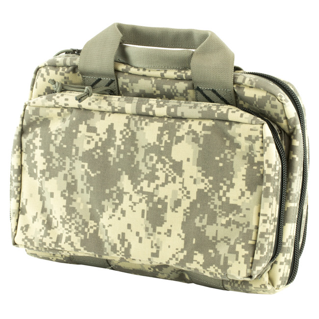 GPS Bags GPST1309PCD Tactical Quad +2 Fall Digital Camo 1000D Polyester with YKK Lockable Zippers, 8 Mag Pockets, 2 Ammo Front Pockets, Visual ID Storage System & Holds Up To 6 Handguns - T1309PCD - 819763010108
