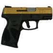Taurus G2C 9mm Luger 3.2" Barrel Gold Glitter Finish