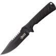 Master Cutlery Elite Tactical Backdraft Fixed Knife 5" Blade Black
