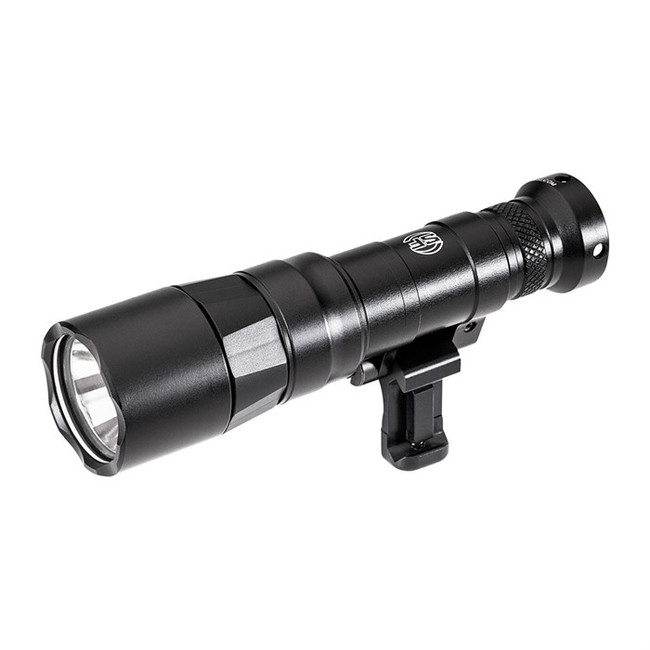 SureFire M340DFTBKPRO Dual Fuel Turbo Mini Scout Light Pro Black Anodized 350/650 Lumens White LED