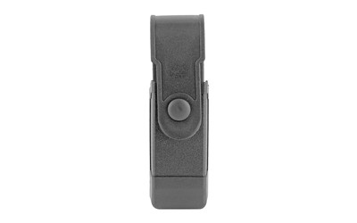 Blackhawk 430900BK Tactical Mag Pouch  Single Black Polymer Snap Compatible w/Single Stack or Double Stack - 430900BK - 648018092145