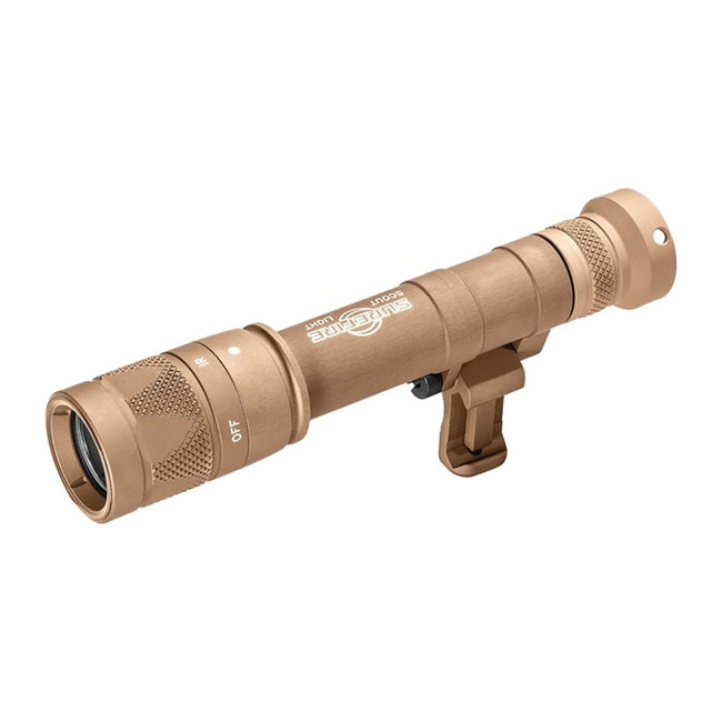 Surefire M640v Scout Pro Vampire Tan LED Flashlight 350 Lumens IR 120mW Z68 Tailcap