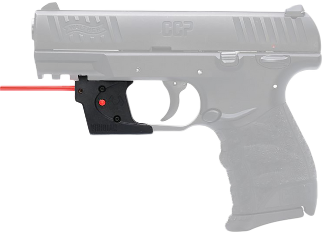 Viridian Red Laser Sight for Walther CCP E Series Trigger Guard 1/3N 650nm 25yd Day 1mi Night
