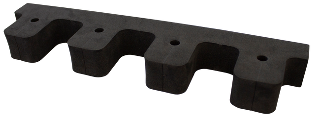 SME SMEMGR Magnet Gun Rest  Black High Density Foam, Holds Guns Or Fishing Poles                                                                                                                        