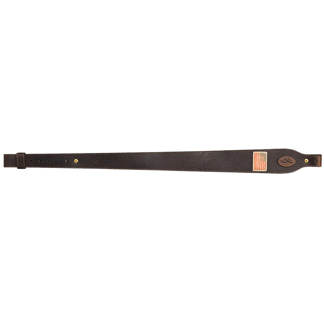 Browning 122616 Freedom Sling made of Dark Brown Leather with 25.50"-28" OAL & Adjustable Design for Rifles - 122616 - 023614415411