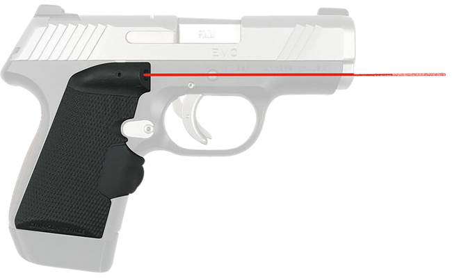 Crimson Trace LG-410 Lasergrips Red 633nm 0.50in Dot for Kimber EVO SP Grip Replacement
