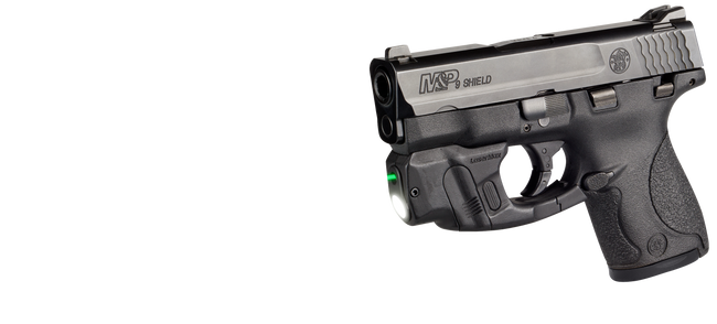 Lasermax Green Laser White Light Shield with GripSense for Smith & Wesson Shield M2.0