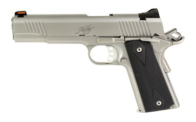 Kimber Mfg.,inc 3200007 Stainless II Club Bundle 45ACP 7+1 5" Satin Silver Front Serrations Stainless Steel Slide Black Synthetic Grip - 3200007 - 669278920078