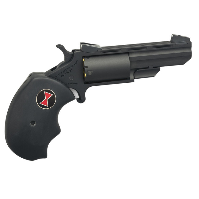 Naa Black Widow 22mag 2 Vr Blk Pvd Fs Large Grip - NAA-BWM-CRK - 744253003110