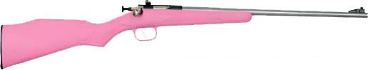 Keystone Crickett My First Rifle 22 LR 16 in. Pink Stainless - KSA2221 - 611613022213
