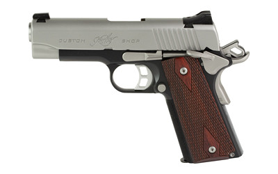 Kimber Mfg.,inc 3200055CA Pro CDP II (CA) 45 ACP 7+1 4" Satin Silver Stainless Steel Slide Matte Black KimPro II Rosewood Double Diamond Grip - 3200055CA - 669278320557