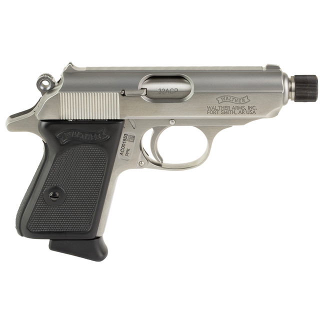 Walther PPK SD Pistol 32 ACP 3.3" Stainless 7 rd. - 4796060 - 723364231254