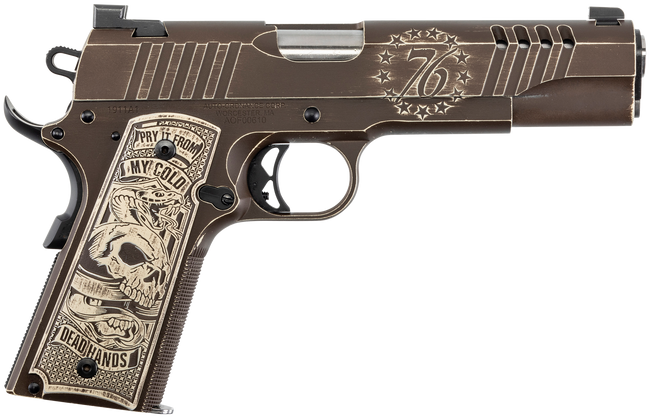 AUTO 1911TCAC16  1911 45 1776 5 7R SS/CDH/76 ENGRV