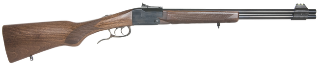 Chiappa Double Badger Rifle Shotgun 410 Gauge 22 Long Rifle 19 Inch Blued Beech Wood