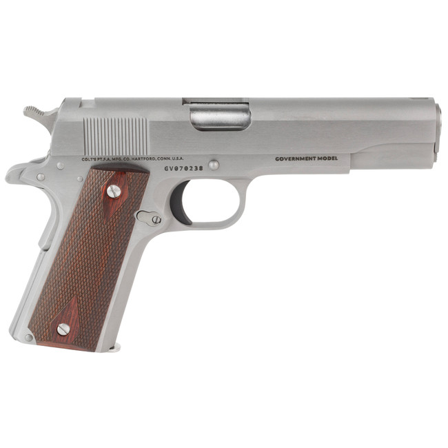 Colt 1911 Classic SS 45 ACP 5in 7R Stainless Steel - O1911C-SSZ - 098289112286