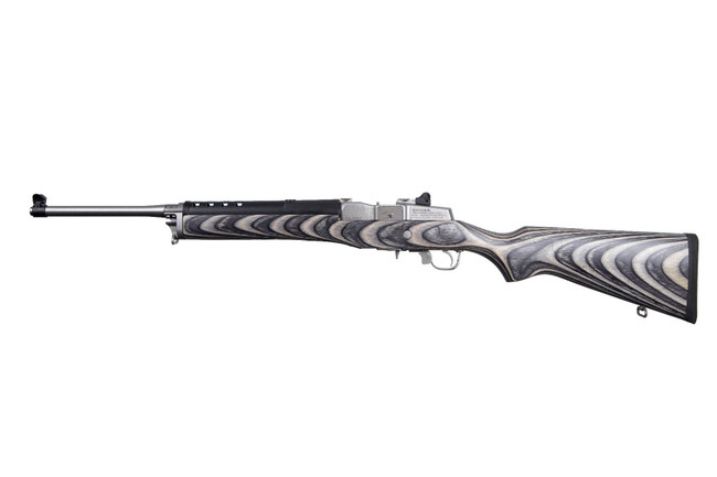 Ruger Mini-14 Ranch 5.56 NATO 18.5 Inch 5 Rounds Stainless Steel Gray - 5890 - 736676058907