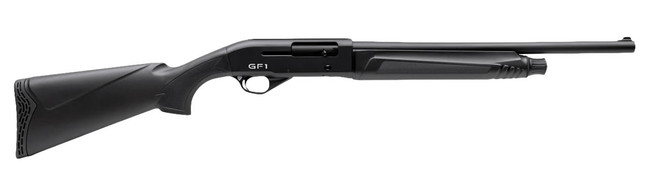 Gforce Arms GF11220B GF1  12 Gauge Semi-Auto 4+1 20" Black Steel Barrel, Black Dovetail Receiver, Fixed Black Synthetic Stock - GF11220B - 643477862780