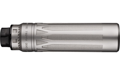 Dead Air Armament Nomad-Ti XC 7.62mm Direct Thread 5/8-24 Silver Titanium - NOMADTIXCDTSIL - 810128162319