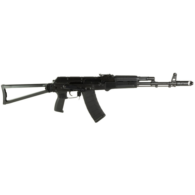 Riley Defense RAK74 AK-74 Rifle - Black | 5.45x39 | 16" Barrel | Polymer Furniture | Folding Stock - RAK202SF - 850028892107