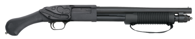 Mossberg 590 Shockwave 12 Gauge 14.375" 5 Rounds Matte Blued Raptor Grip