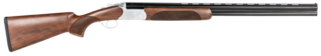 CZ-USA 06473 Redhead Premier 20 Gauge 3" 2rd 28" Gloss Black Chrome Barrel, Silver Satin Chrome Metal Finish, Turkish Walnut Stock Includes 5 Chokes