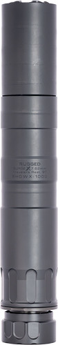 Rugged Suppressor SurgeX Suppressor 7.62mm Universal Threads 1.375x24 Black with M3 Brake - SRGX762 - 850044499304
