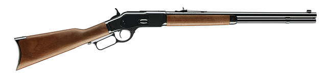 Winchester Repeating Arms 534162141 Model 1892 Short Rifle 45 Colt (LC) 10+1 20" Gloss Blued Round Barrel/Steel Receiver, Satin Walnut Straight Grip Stock w/Crescent Buttplate & Short Forearm