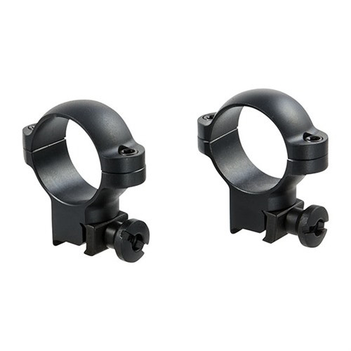 Burris Rimfire/Airgun Rings 1 in. High Deluxe Steel Matte Black