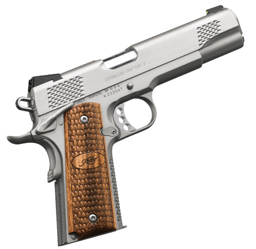 Kimber Stainless Raptor II Pistol 10mm 5 in. Satin Silver 8 rd.