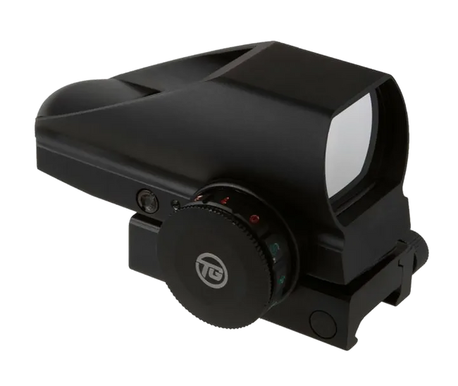 Truglo TruBrite Dual Color Red Dot Sight Dual Illuminated Reticles Circle Dot 1x Picatinny