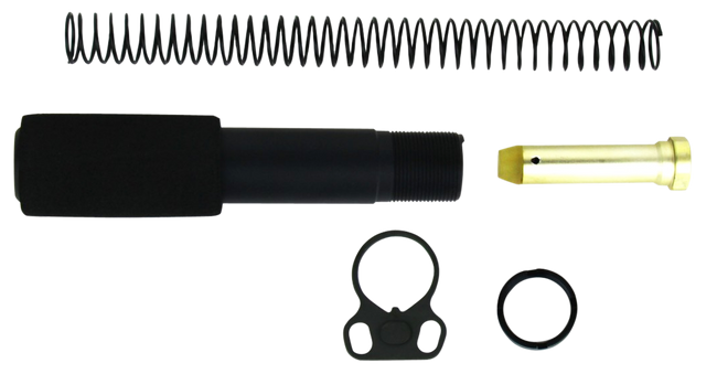 TacFire Mil-Spec AR-15 Pistol Buffer Tube Kit Aluminum