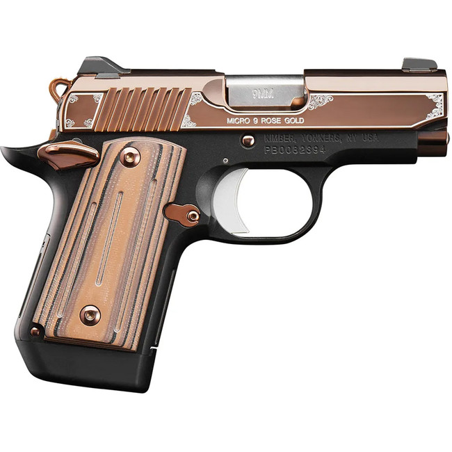 Kimber Micro Rose Gold Pistol 380 ACP 2.75 in. Rose Gold 7 rd. - 3300173 - 669278331737