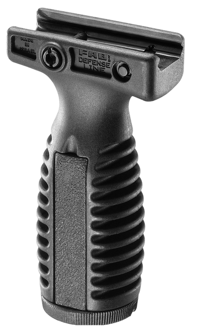 FAB Defense FXTAL4B TL-4 Tactical Vertical Foregrip Ergonomic & Ventilated w/Waterproof Anti Rattle Storage Compartment Black Fiberglass Reinforced Polymer