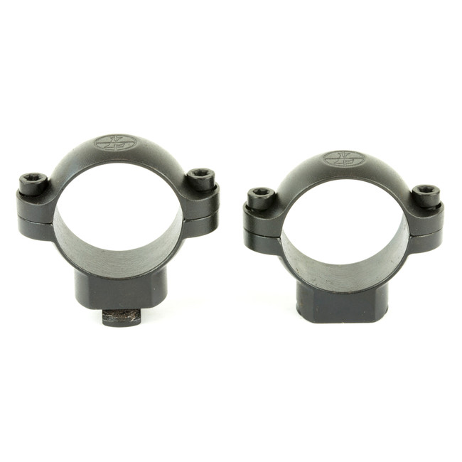 Leupold STD Scope Rings 1 in Medium Matte for STD Mounting Bases - 49901 - 030317499013
