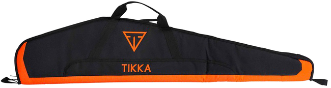 Beretta USA FO3200188099 Tikka X Rifle Case 49" Black/Orange 600D Polyester Padding