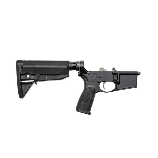 Lower Receiver Group w/ MK2 Receiver Extension & Stock Mod 0 - LRG-RMS-STK-MOD-0-BLK