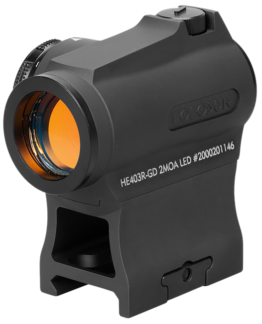 Holosun HE403RGD 1x20mm 2 MOA Gold Dot Red Dot Sight Picatinny Rifles