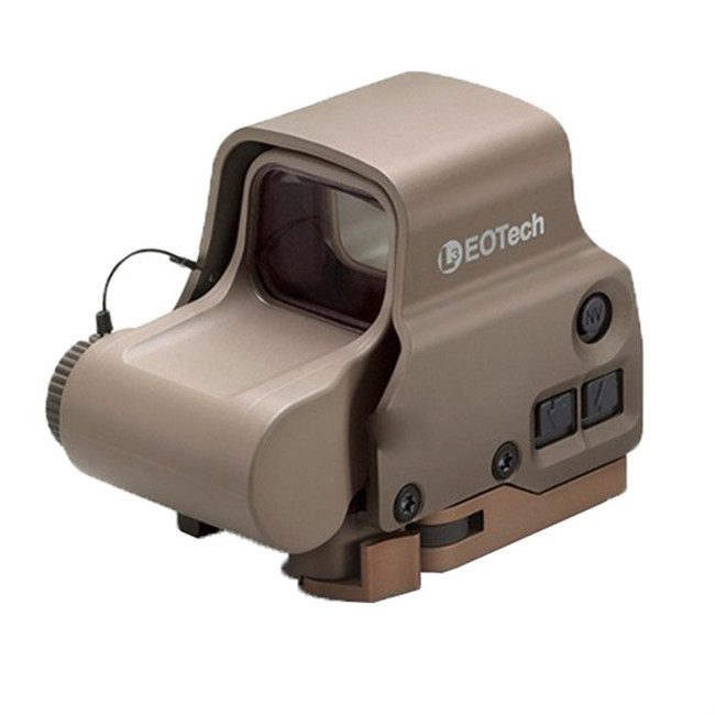 EOTech EXPS3-2 Holographic Red Dot Sight Tan 68MOA Ring with Two 1MOA Dots CR123 Battery