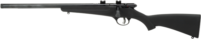 Savage Arms Rascal FLV-SR 22 LR 16.12in 1rd Matte Blued Heavy Barrel Left Hand
