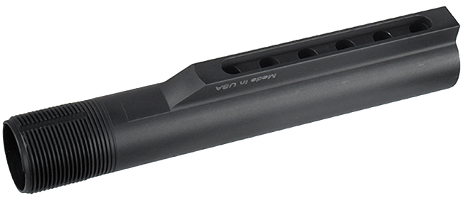 UTG Pro TLU001 Receiver Extension Tube Mil-Spec AR-15 6 position Black Hardcoat Anodized Aluminum Rifle